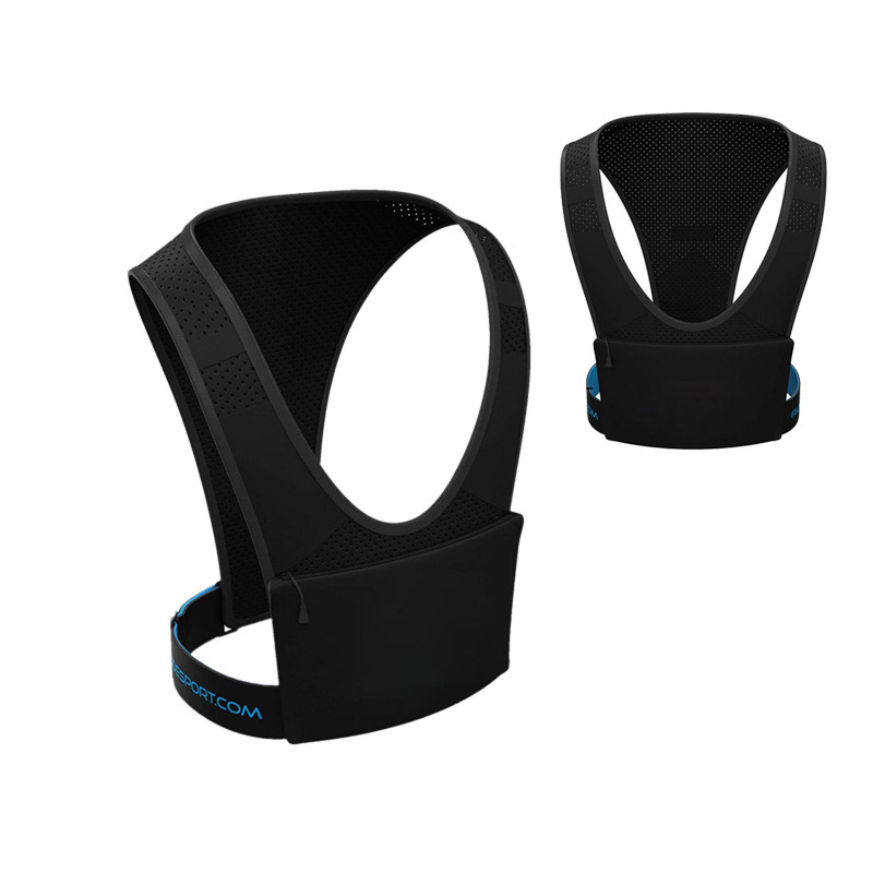 2021 new sports waist bag running mobile phone bag shoulder vest reflective strip chest bag can be printed LOGO pattern spot