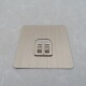 6x6 brushed single claw