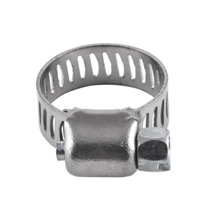 Stainless steel hose clamp cow gear hose clamp American cross semi-steel gas pipe clamp Hood pipe clamp