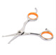 Pet 4.5 inch foot hair scissors [finger ring color optional]]