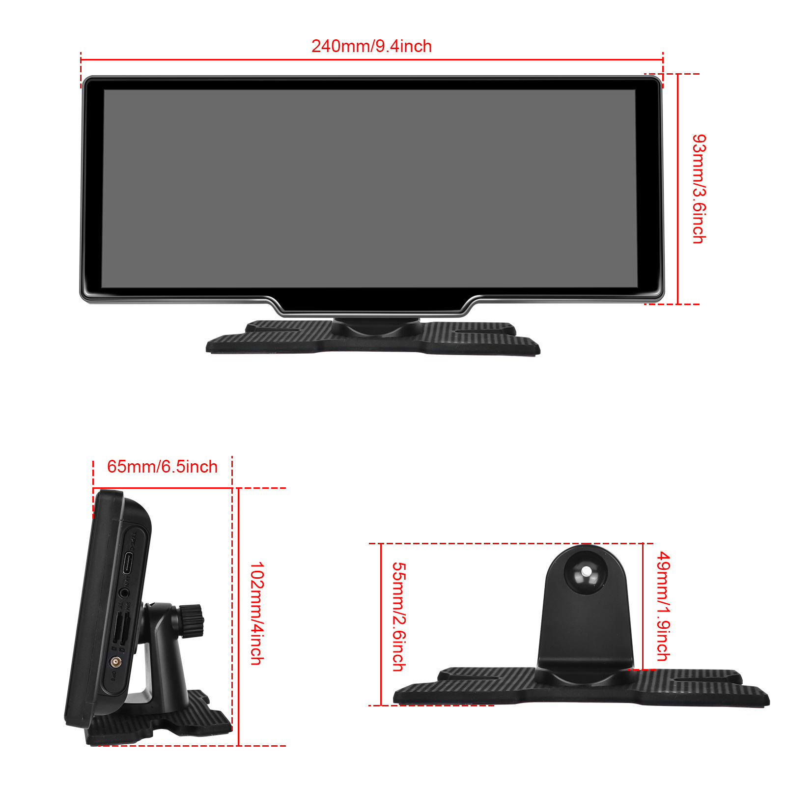 10.26 "Android 13/WiFi Edition Cross-border Car Navigator carplay Car Navigator All-in-One