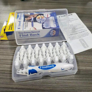 Factory wholesale FindBack ear scoop ear suction screw ear scoop ear cleaner ear scoop ear cleaner
