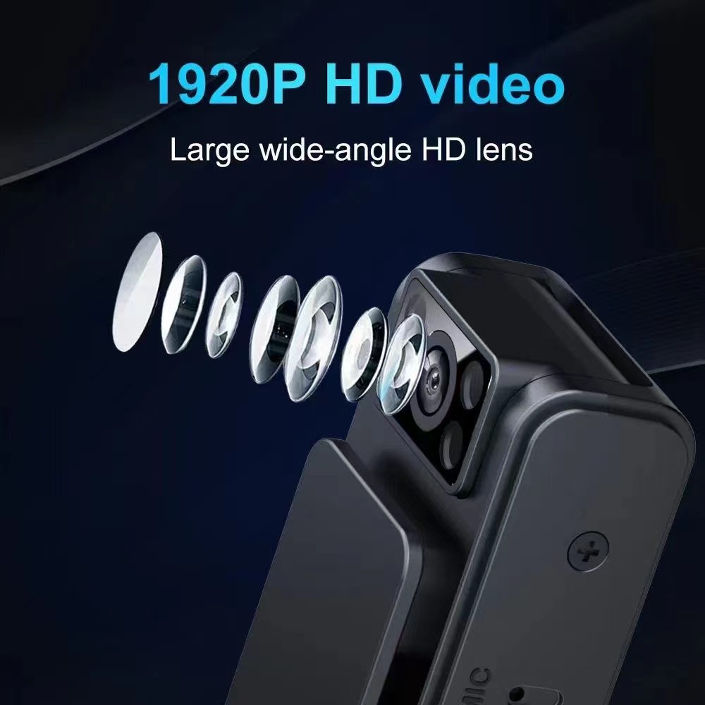 WIFI conference recorder on-site law enforcement camera long endurance convenient back clip night vision law enforcement instrument 1080