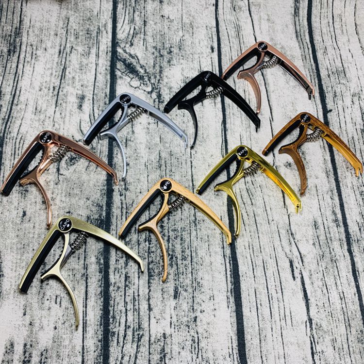 Upgrade Capo zinc alloy guitar Capo folk music electric guitar dual-purpose Capo dual-purpose guitar accessories