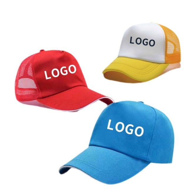 advertising cap custom logo baseball cap embroidery travel cap cap custom red cap sun cap sponge net cap