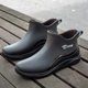 New men's and women's lovers rain boots waterproof shoes non-slip rain boots short tube fashion light sports Korean foreign trade Wholesale