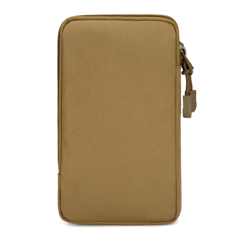Cross-border outdoor sports belt bag hanging bag horizontal and vertical men's belt bag with bag double-layer pocket mobile phone bag