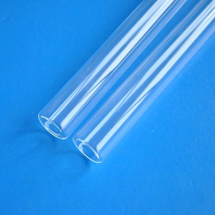 Supply glass test tube flat round bottom transparent glass test tube glass test tube wholesale