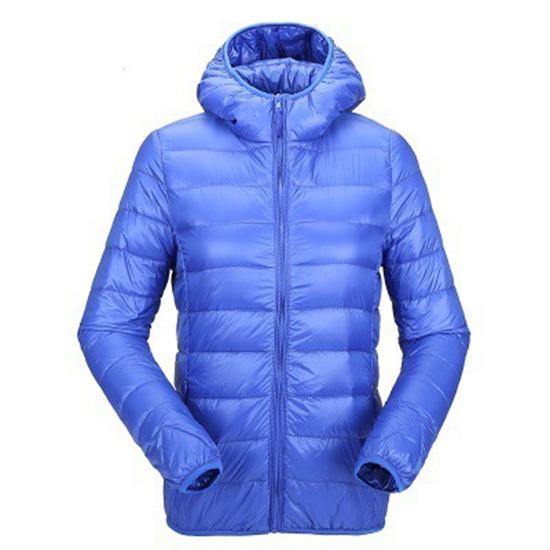 Cross-border European size winter women's cotton clothes simple hooded short lightweight zipper cotton-padded jacket European and American foreign trade