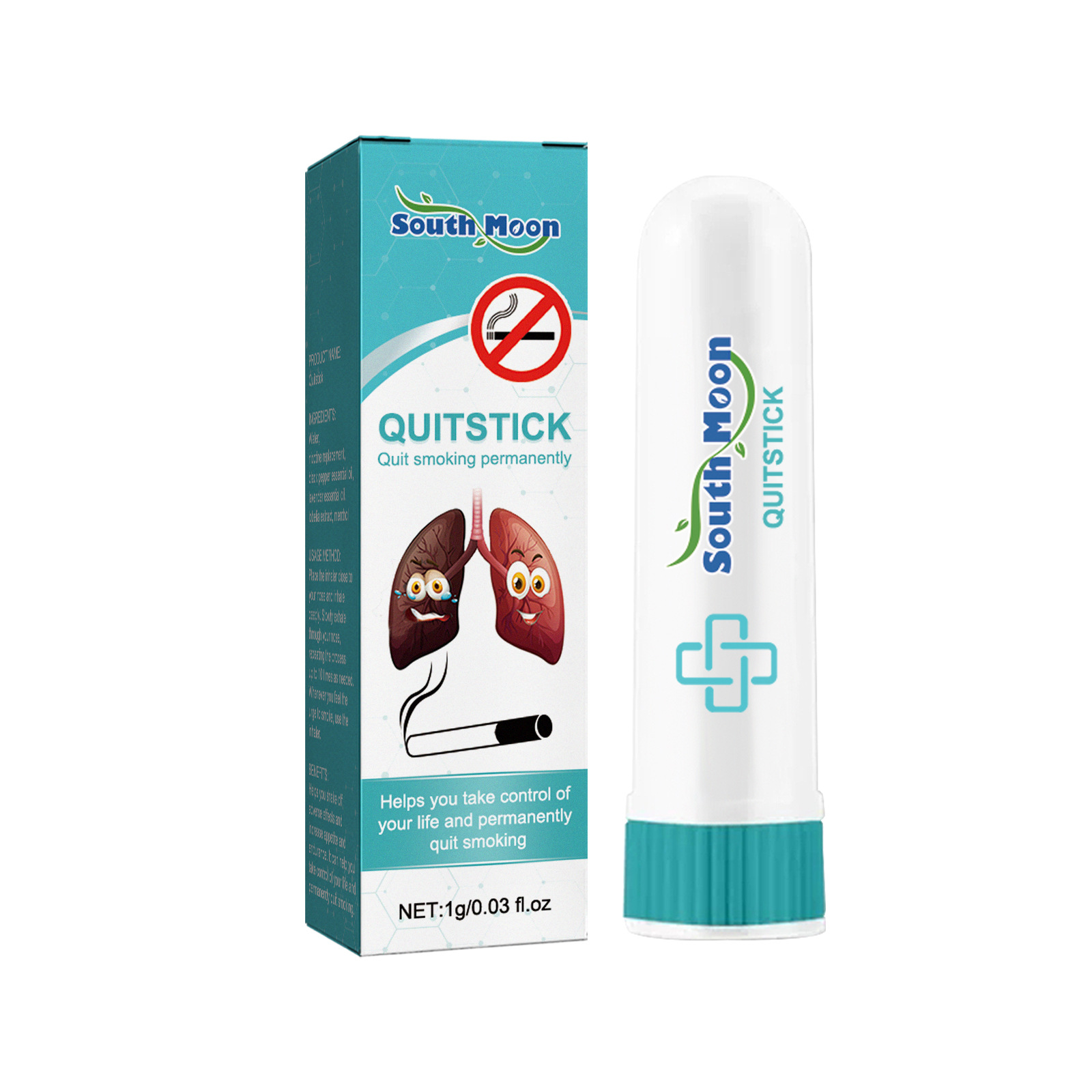 South Moon Nose Stick for Relieving Nasal Discomfort Nasal Cavity Cleaning Nose Repair Body Care Stick