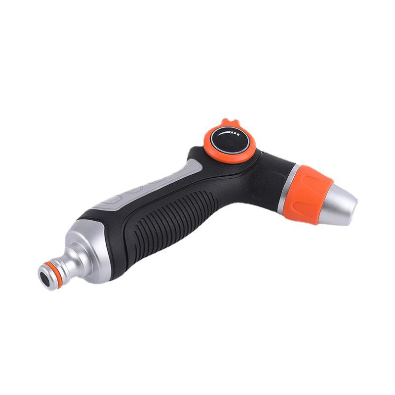 Multifunctional metal thumb water spray gun garden watering gardening watering Amazon cross-border home car wash shower