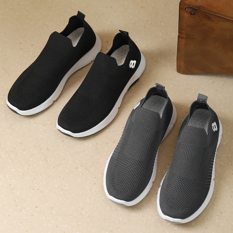 Men's shoes spring new foreign trade cross-border breathable casual sneaker men's pedal men's shoes manufacturers wholesale