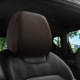 brown headrest cover 1 front row