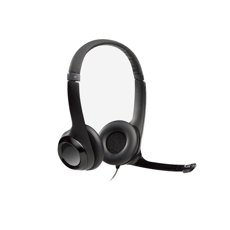 羅技logitech h390 usbコンピュータオフィスゲーム耳麦装着式イヤホンマイク付きマイク|undefined