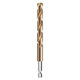 Hexagon shank twist drill high speed steel M35 cobalt drilling stainless steel hole opener metal drill bit