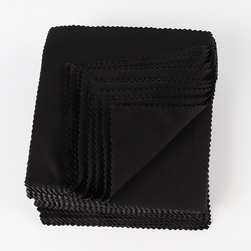 Factory Direct black glasses bag glasses storage bag sunglasses cloth wipe eye bag wholesale