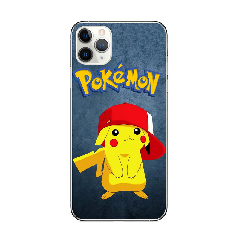 ポケモン透明ソフト電話ケース iPhone 14 Pro Max 12xr 13 保護カバーに対応|undefined