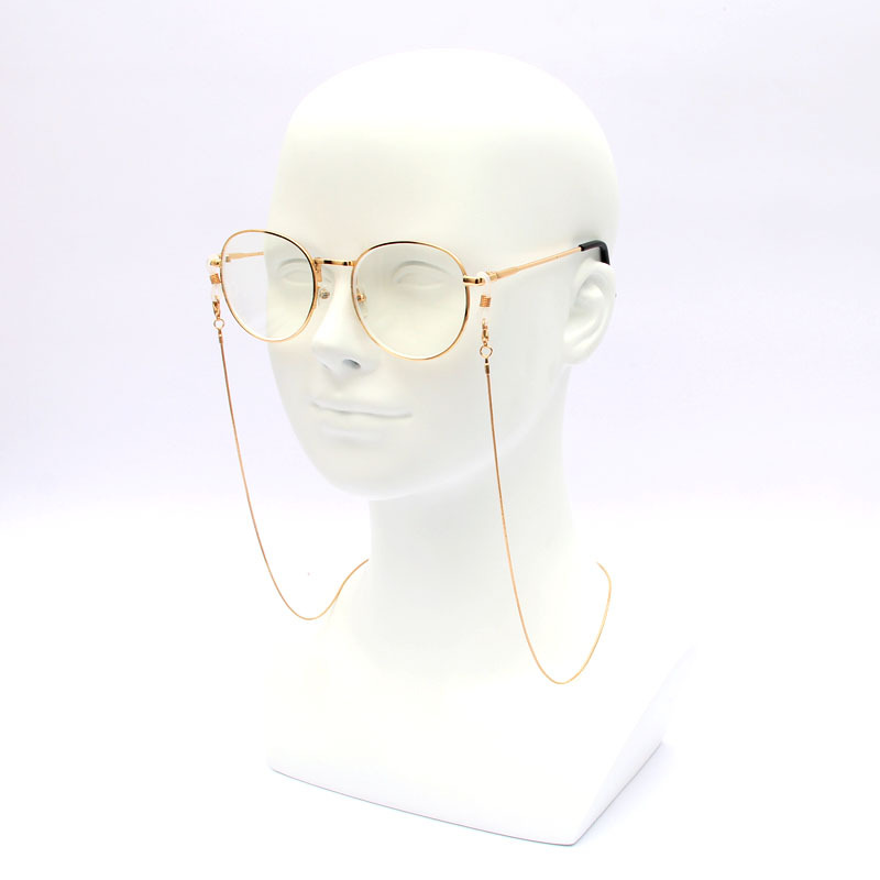 个性金属眼镜链高级感蛇链防滑套简约墨镜眼镜链链挂绳挂链条