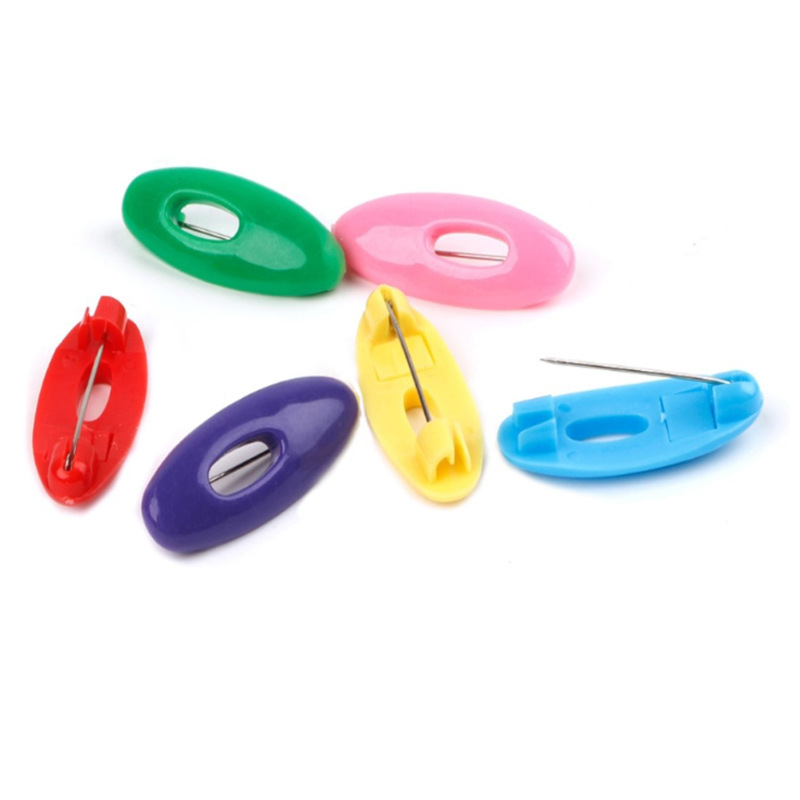 Safety pin Muslim headscarf needle color safety pin silk towel buckle brooch