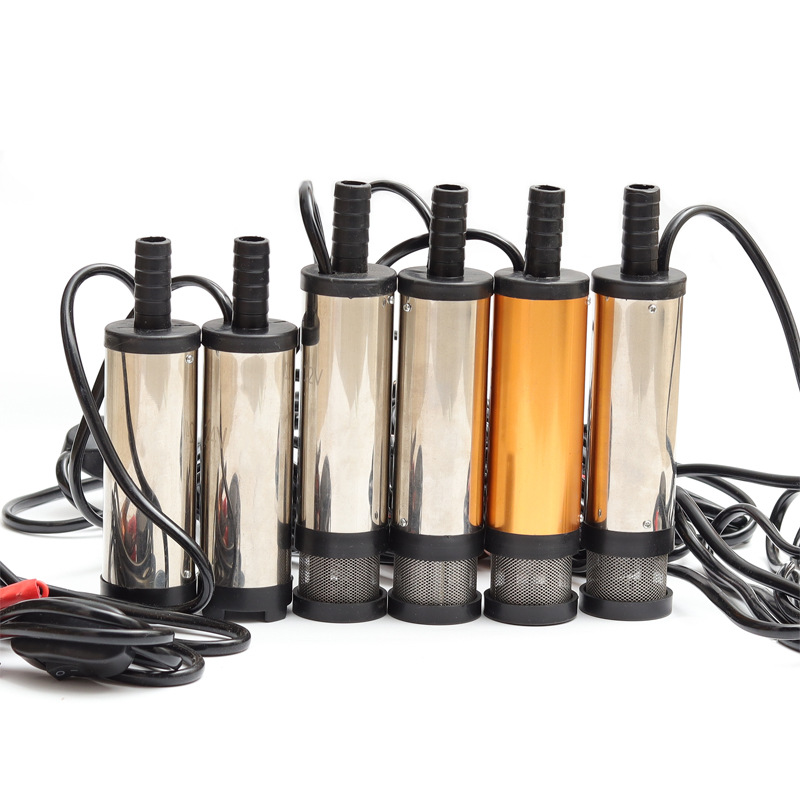 Small electric oil pump 12v24v DC portable diesel oil pump miniature oil pump water pump