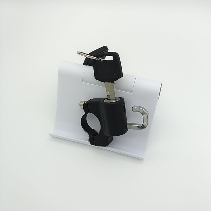Electric car helmet lock bicycle safety helmet lock battery car motorcycle anti-theft universal fixed multi-function lock