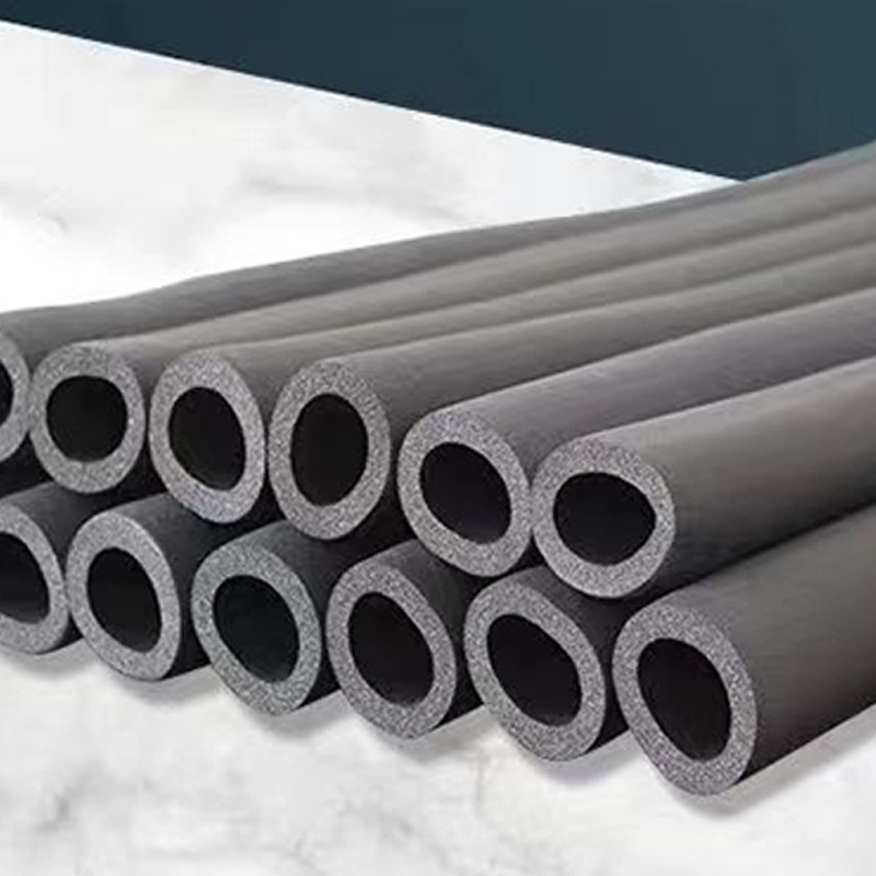 B1 grade flame retardant rubber insulation pipe opening self-adhesive tape aluminum foil fire pipe water pipe anti-freezing insulation pipe sleeve wholesale