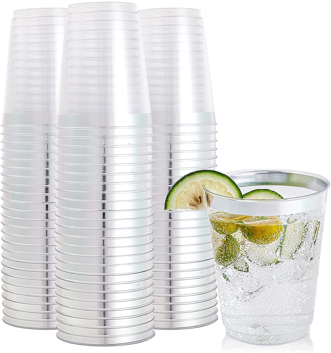300ml 10oz Disposable Phnom Penh Aviation Cup Hard Plastic Tiramisu Cup Ice Cream Cup Water Cup Juice Cup