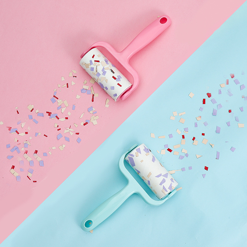10/16/19/24/30 sticky paper roll paper oblique tear 60 tear lint roller replacement core sticky lint roller brush