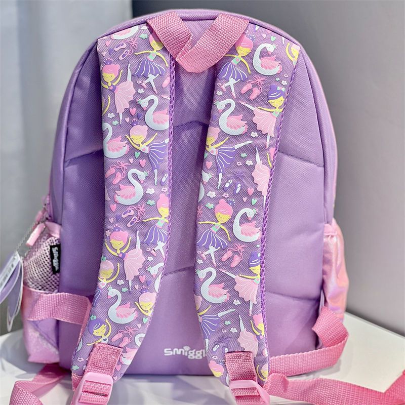Australian Smiggle Children's Schoolbag Kindergarten First Grade Backpack Creative Backpack Unicorn Dance Gift Bag