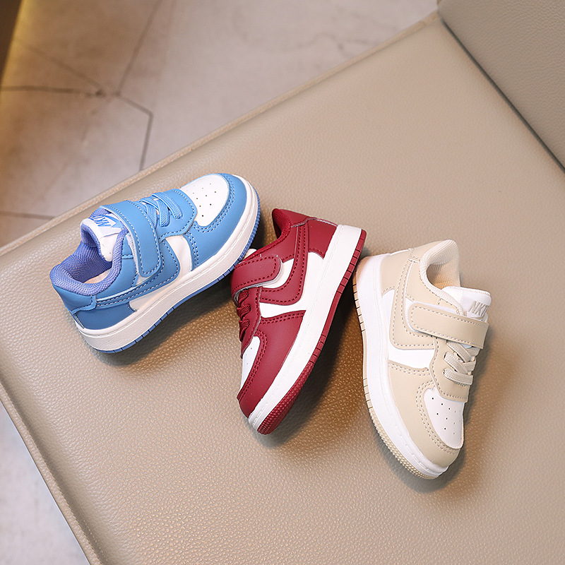 Spring and Autumn new children's sneaker boys' casual low-top board shoes girls' baby shoes fashionable soft bottom 1-6 years old
