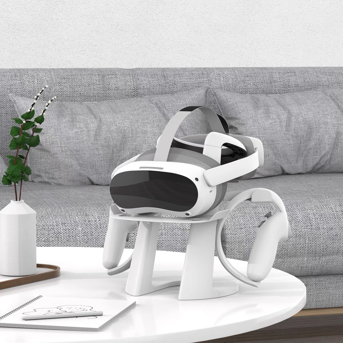 Suitable for Pico 4/Pico 3/Oculus Quest 2 VR stand desktop storage and display accessories Shu