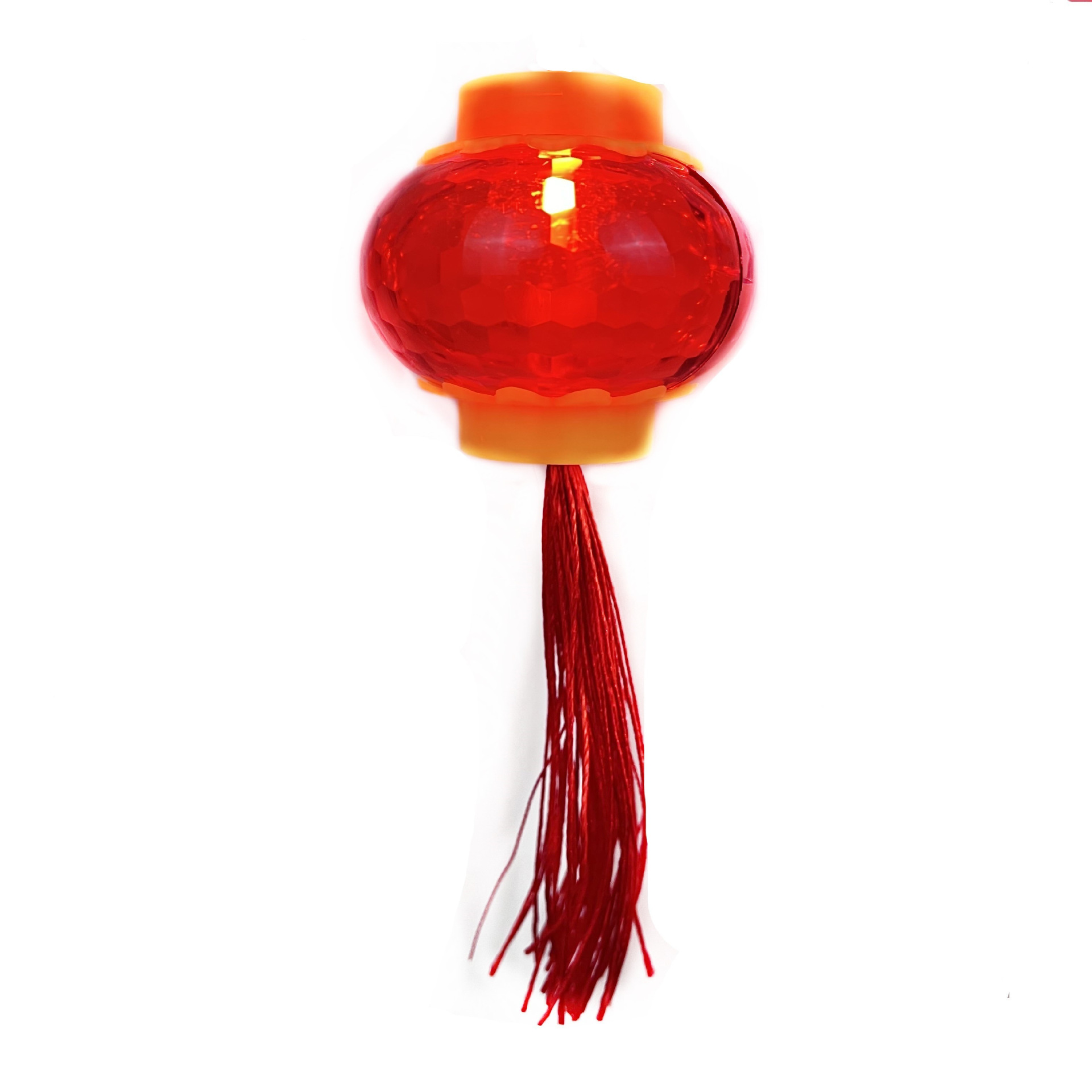 Little Red Lantern Luminous New Year Decoration Hanging Decoration Fortune 2024 Dragon Year Decoration New Year Pendant Spring Festival Decoration
