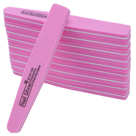 Diamond shaped sponge rub pink