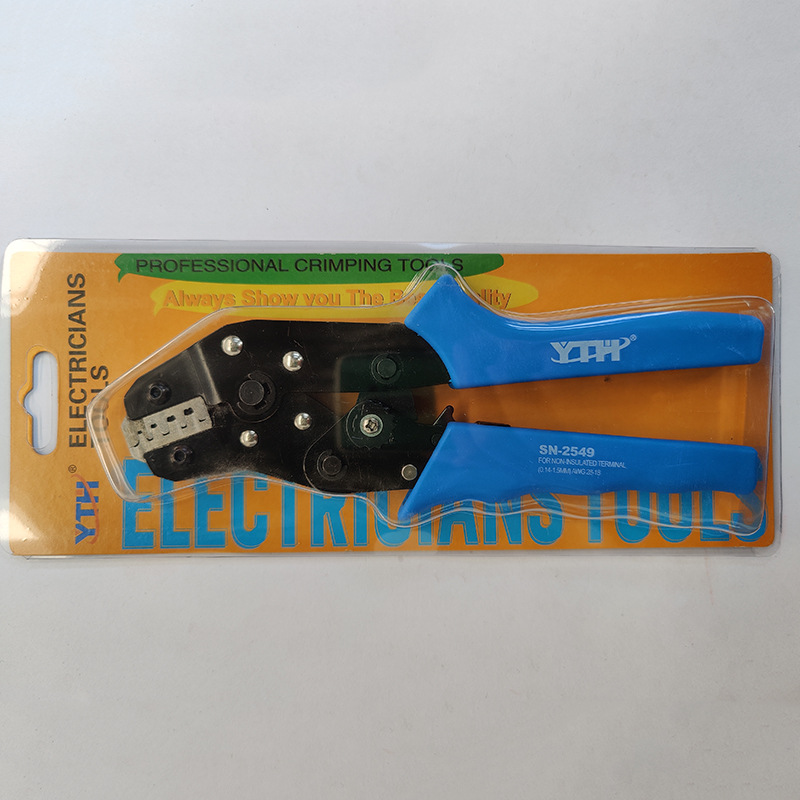 YTH2549 wholesale applicable DuPont plug spring terminal wiring nose beam SN28B needle tube type ratchet type crimping pliers