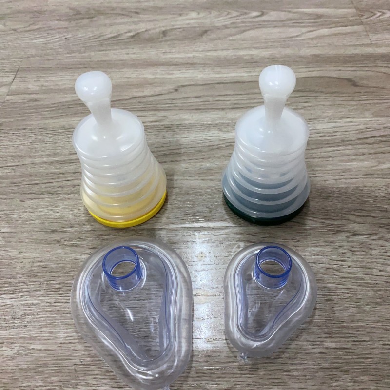 Cross-border outdoor asphyxia first aid training mask breathing trainer artificial heart vital capacity trainer spot