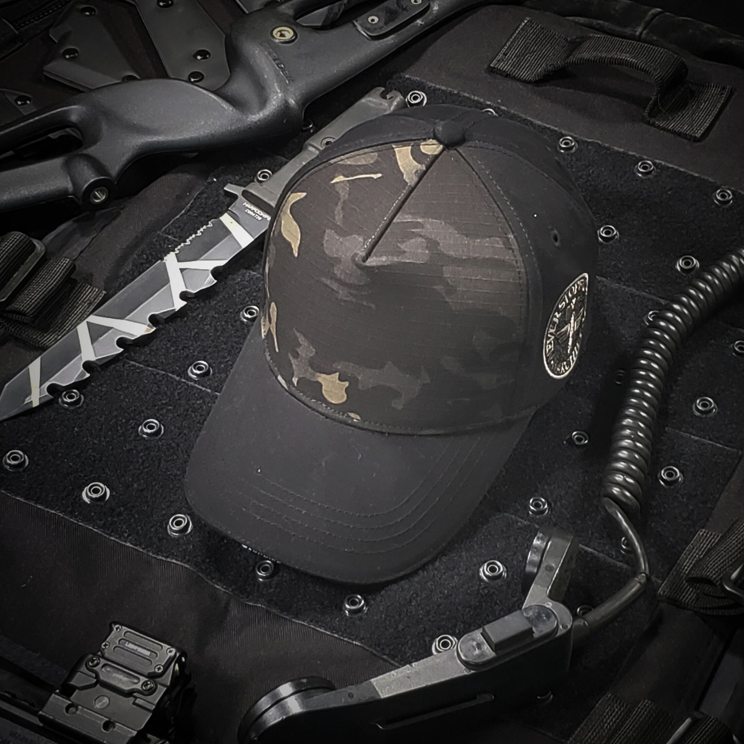 Chief WARCHIEF soft top peaked cap tactical men's and women's high-grade baseball cap sun protection casual adjustable