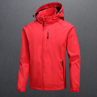 2022 plus size outdoor sports windproof waterproof jacket men's mountaineering soft shell coat casual jacket