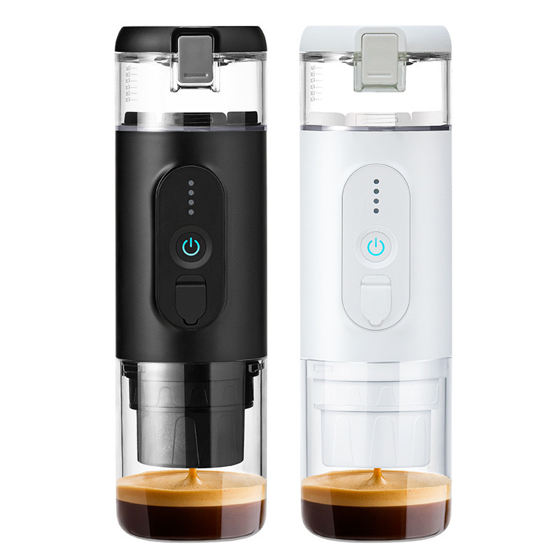 Wireless heating Italian coffee machine powder capsule charging portable outdoor travel car household electric coffee machine
