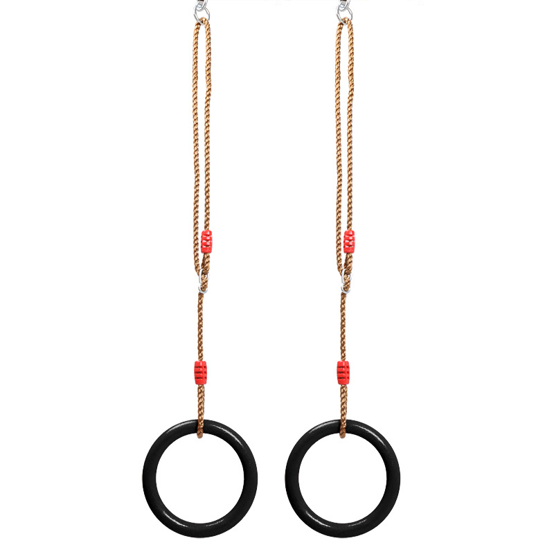 Red House Amazon outdoor indoor climbing plastic round ring with long rope outdoor children swing