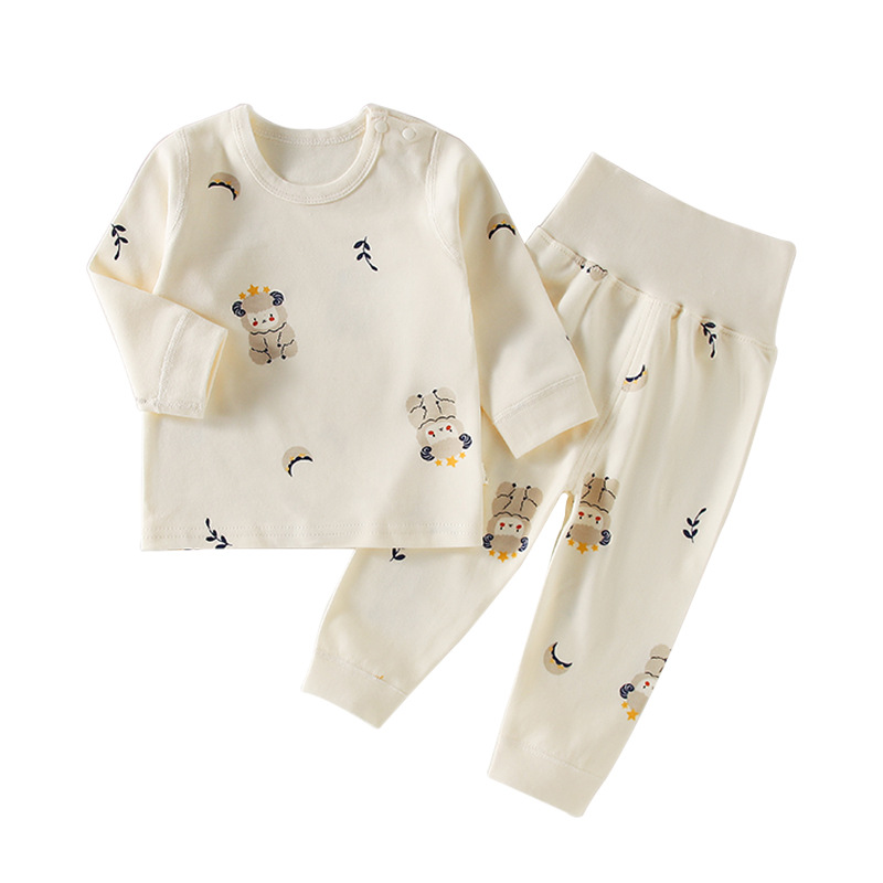 Baby Clothes Class A Pure Cotton Children's Clothing Baby Clothes Split Pajamas suit Anyang Children's Clothing Autumn Pick