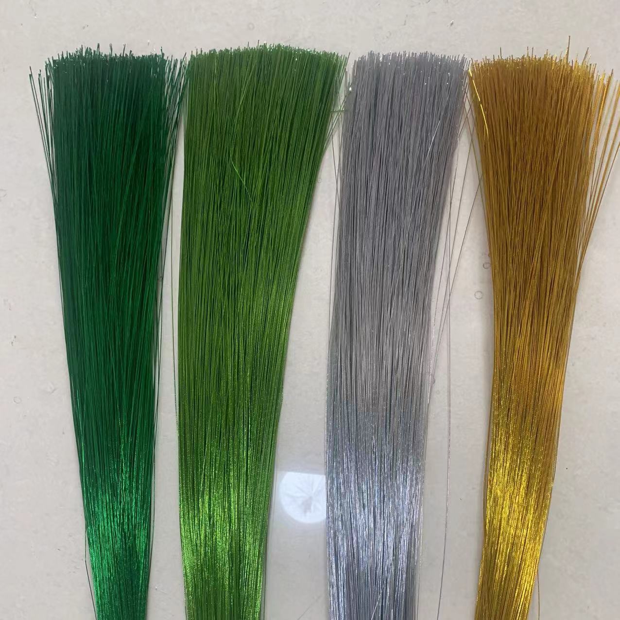 No.24 Iron Wire Glitter Bright Iron Wire 0.6mm Fine Iron Wire DIY Handmade Beaded Floriculture Iron Wire