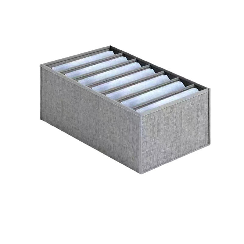 Jeans storage box clothes pants storage artifact clothing underwear storage basket pants rack compartment storage box storage