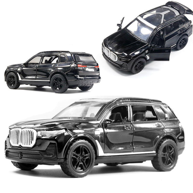 Huili bulk alloy car model open door children's toy car boy cake ornaments decoration wholesale generation