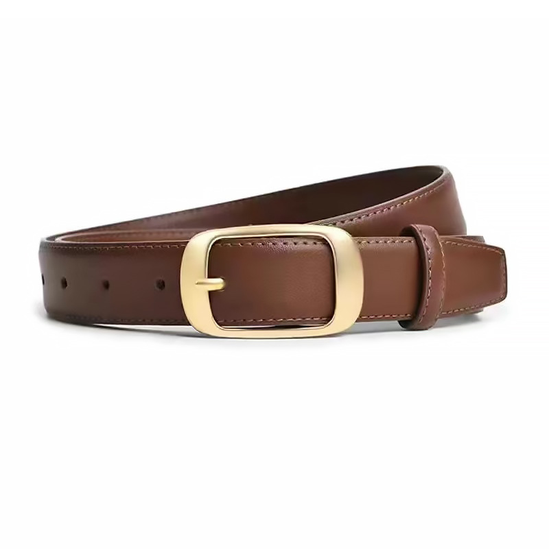 Curea simplă, all-match, pentru femei, curea pentru blugi, pantaloni, stil coreean, stil vintage, elegant, decorativ, costum_voghion.com