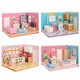 3D 3D puzzle parent-child interaction children's educational toys handmade diy paper splicing model creative little girl