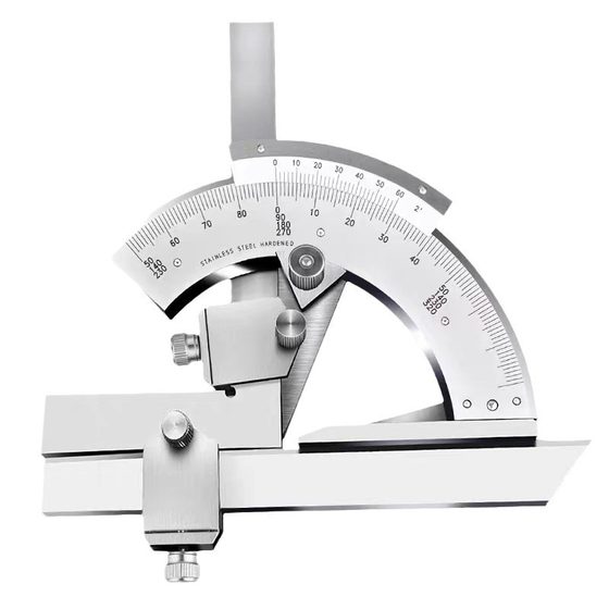 Weighing Dayang chuanlu stainless steel universal angle ruler 320/360 industrial-grade Vernier protractor angle ruler measurement