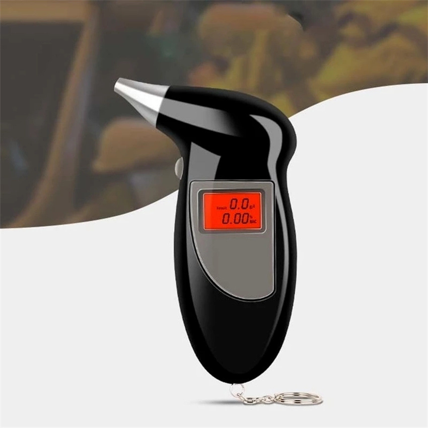 Automotive supplies portable alcohol tester with backlight cross-border blowing bird beak at68 alcohol tester