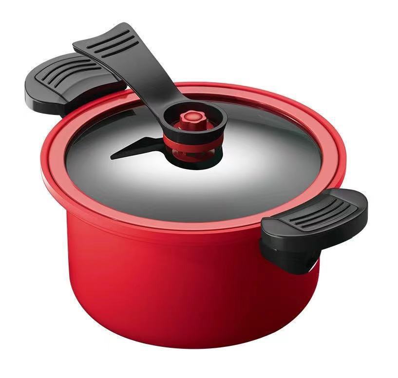 New non-stick pressure cooker micro-pressure smoldering household net red pot multi-use soup pressure cooker micro-pressure cooking pot gift