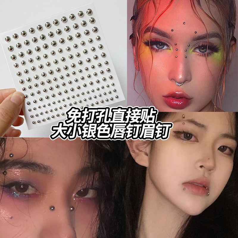 Lip Stud Silver