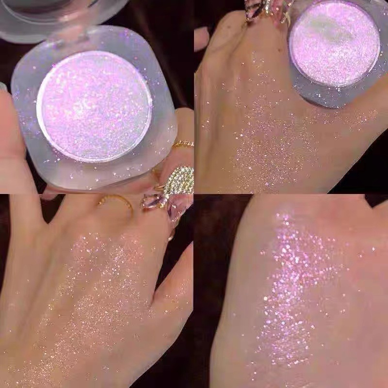Internet Celebrator with CVZ Galaxy High-gloss Refinish Plate Mashed Potato Diamond High-gloss Gel Powder Face and Body Lift